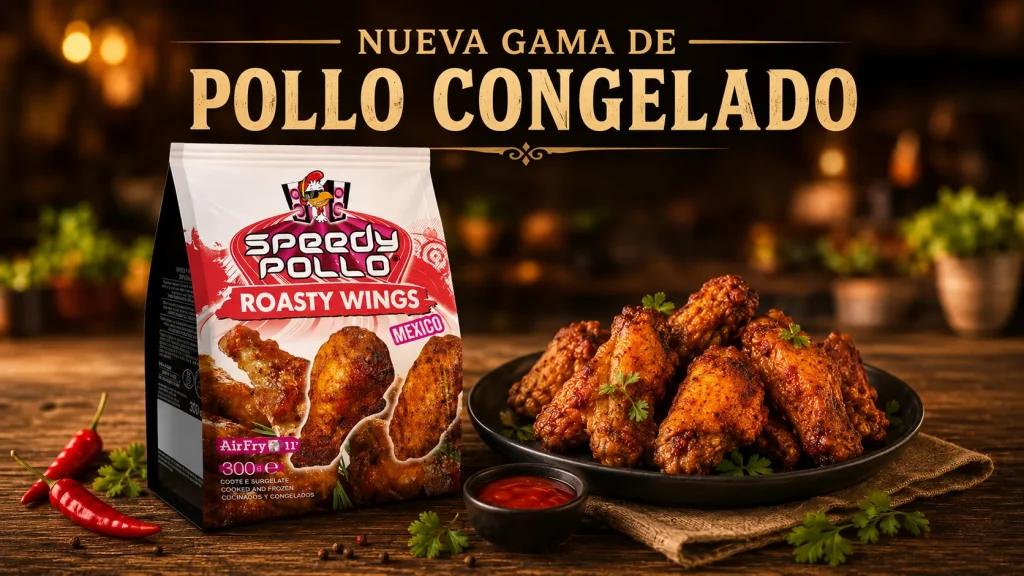 Productos de pollo congelado premium Tyson Foods en El Corte Inglés: Alas Tex Mex y Solomillo Golden Fille Sweet Chili